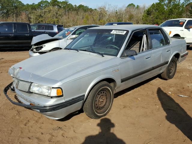 2G3AL54N7M2326784 - 1991 OLDSMOBILE CUTLASS CI SILVER photo 2