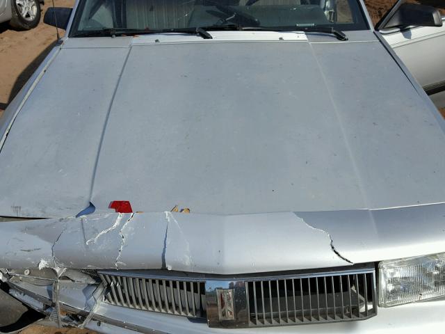 2G3AL54N7M2326784 - 1991 OLDSMOBILE CUTLASS CI SILVER photo 7