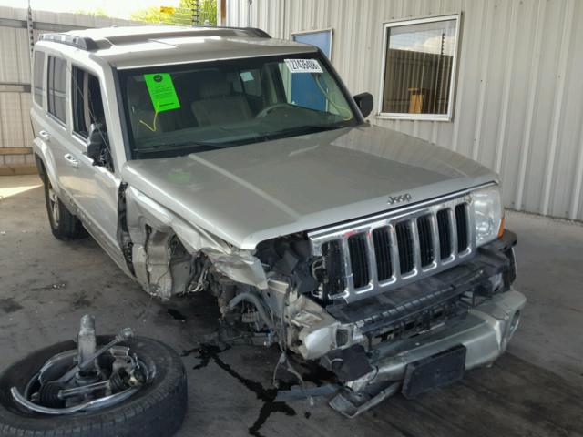 1J8HG48K18C167143 - 2008 JEEP COMMANDER SILVER photo 1