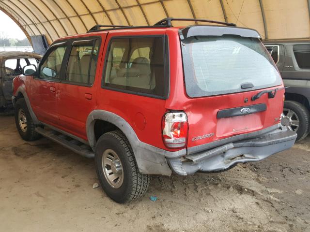 1FMZU34X9XZA93137 - 1999 FORD EXPLORER RED photo 3