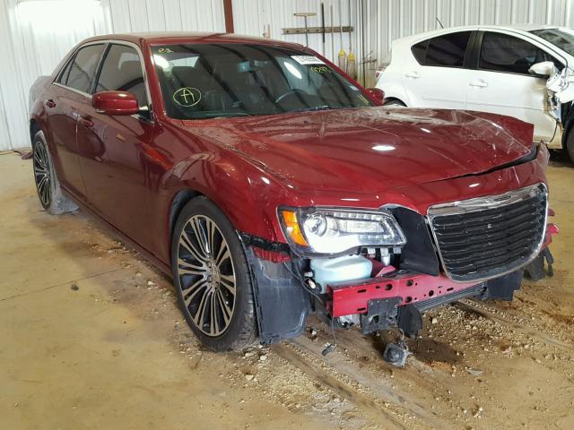 2C3CCABG4EH144243 - 2014 CHRYSLER 300 S RED photo 1