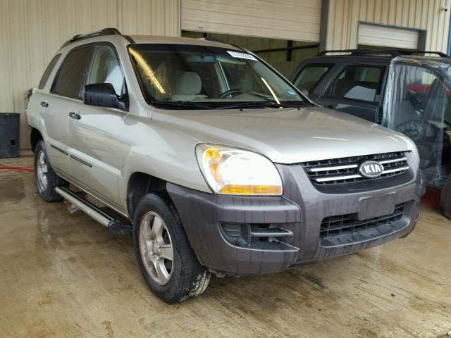 KNDJF724477304588 - 2007 KIA SPORTAGE L SILVER photo 1