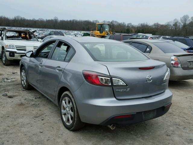 JM1BL1VG3B1902327 - 2011 MAZDA 3 I GRAY photo 3