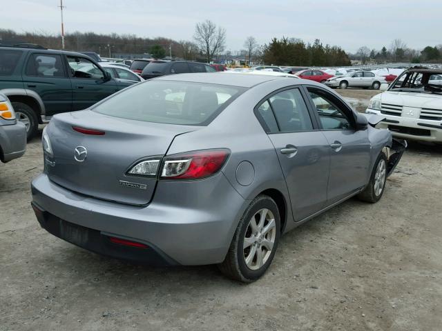 JM1BL1VG3B1902327 - 2011 MAZDA 3 I GRAY photo 4