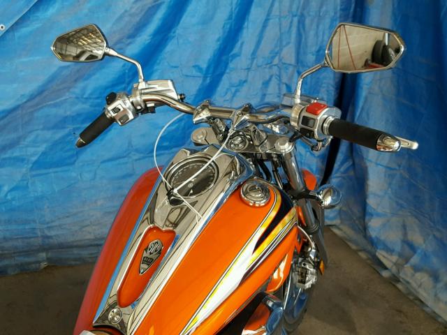 JYAVP34E5CA000448 - 2012 YAMAHA XV1900 CU ORANGE photo 5