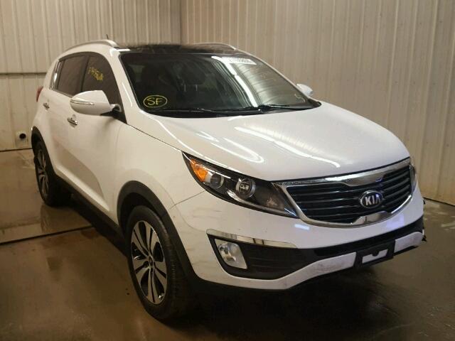 KNDPC3A24D7419991 - 2013 KIA SPORTAGE E WHITE photo 1