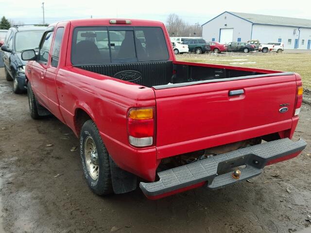 1FTYR14X9XTA06216 - 1999 FORD RANGER SUP RED photo 3