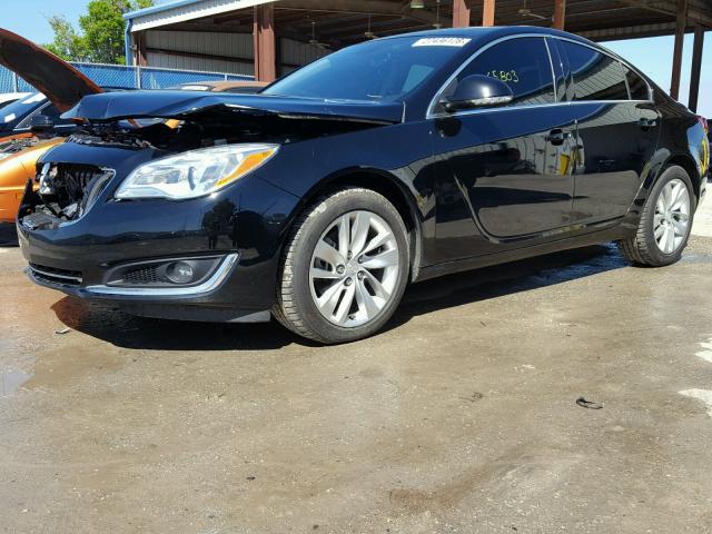 2G4GK5EX3G9149543 - 2016 BUICK REGAL BLACK photo 2