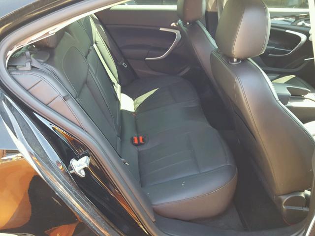 2G4GK5EX3G9149543 - 2016 BUICK REGAL BLACK photo 6