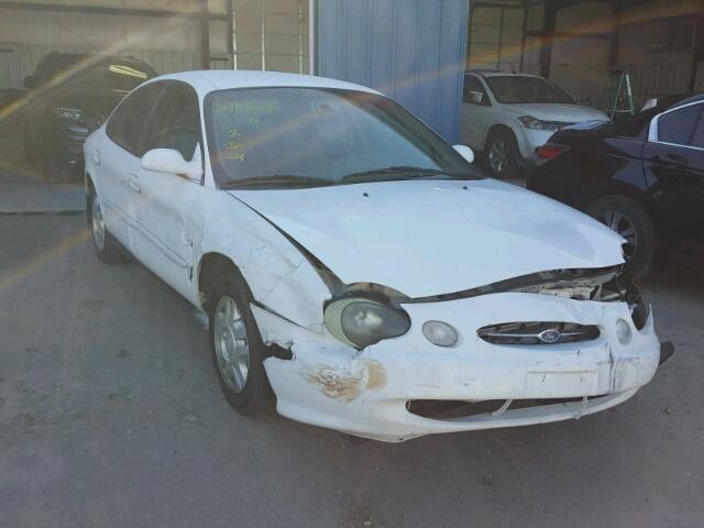 1FAFP53U8XG315489 - 1999 FORD TAURUS SE WHITE photo 1