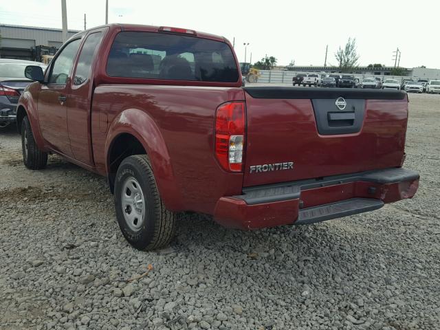 1N6BD0CT1HN765989 - 2017 NISSAN FRONTIER S RED photo 3