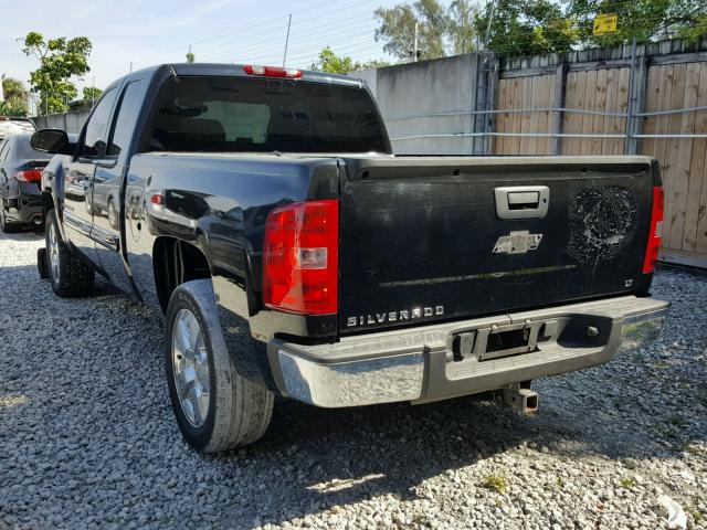 2GCEC29J991105867 - 2009 CHEVROLET SILVERADO BLACK photo 3