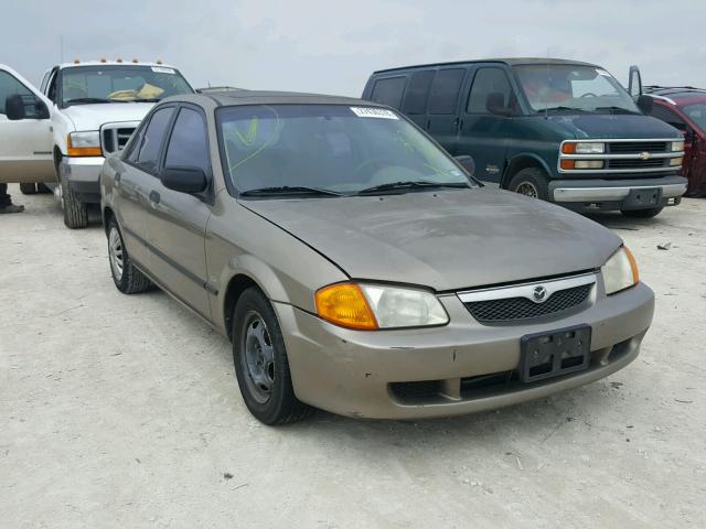 JM1BJ222XY0217762 - 2000 MAZDA PROTEGE DX TAN photo 1