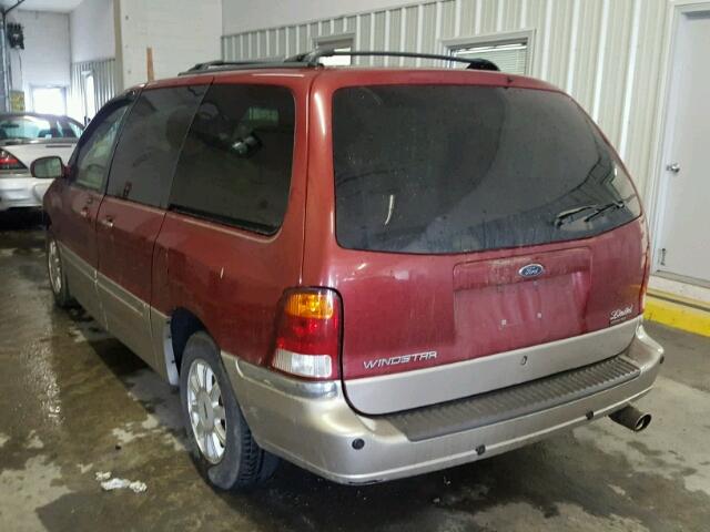 2FMDA58483BA75868 - 2003 FORD WINDSTAR L MAROON photo 3