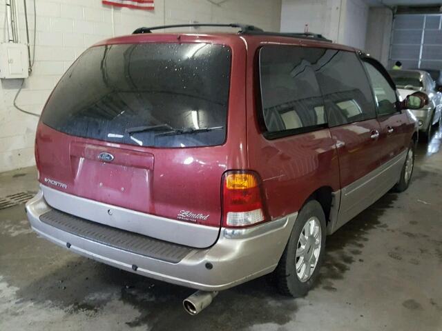 2FMDA58483BA75868 - 2003 FORD WINDSTAR L MAROON photo 4