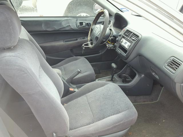 1HGEJ8249YL089581 - 2000 HONDA CIVIC EX GRAY photo 5