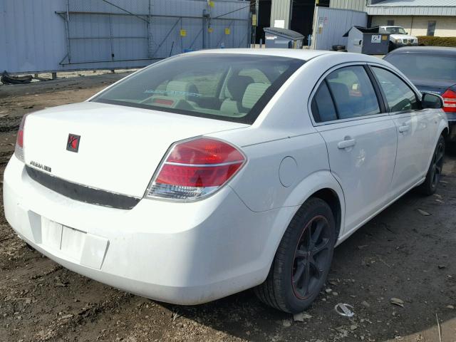 1G8ZS57B89F123426 - 2009 SATURN AURA XE WHITE photo 4