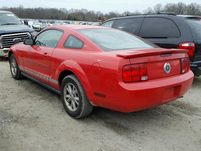 1ZVHT80N785208070 - 2008 FORD MUSTANG RED photo 3