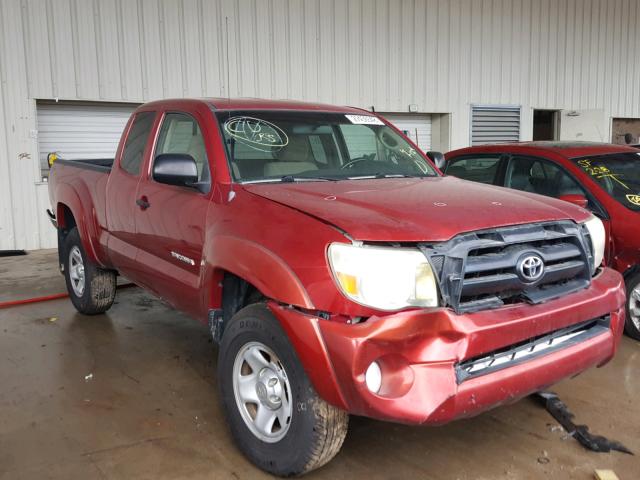 5TETU62N47Z380256 - 2007 TOYOTA TACOMA PRE RED photo 1