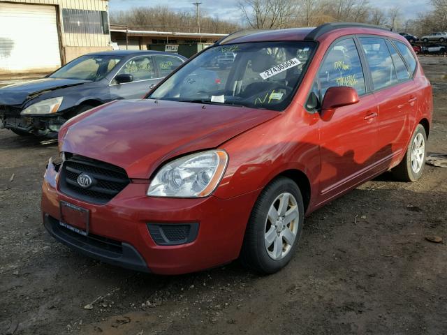 KNAFG526X87158477 - 2008 KIA RONDO LX RED photo 2