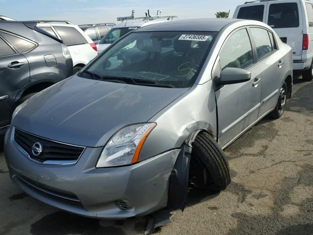 3N1AB6AP1AL714935 - 2010 NISSAN SENTRA 2.0 SILVER photo 2