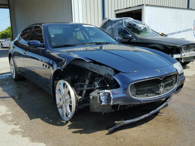 ZAMCE39A460026486 - 2006 MASERATI QUATTROPOR BLUE photo 1