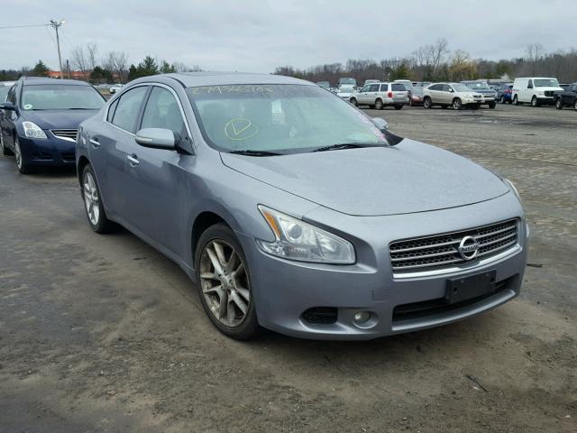 1N4AA51E89C800183 - 2009 NISSAN MAXIMA S GRAY photo 1