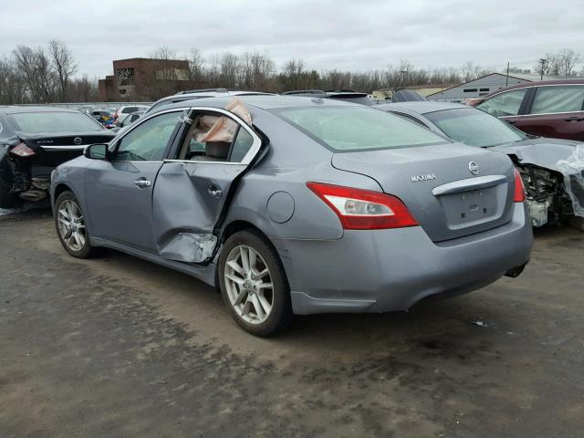 1N4AA51E89C800183 - 2009 NISSAN MAXIMA S GRAY photo 3