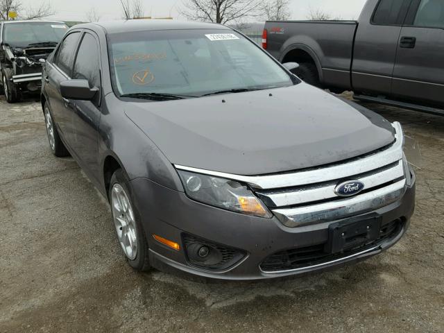 3FAHP0HG2BR330151 - 2011 FORD FUSION SE GRAY photo 1