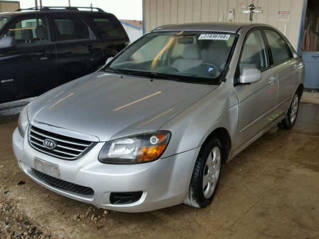 KNAFE221895654030 - 2009 KIA SPECTRA EX SILVER photo 2