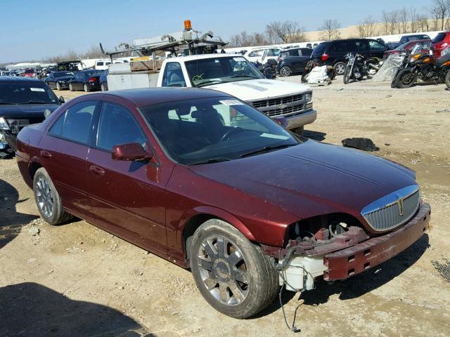 1LNHM87A63Y687684 - 2003 LINCOLN LS BURGUNDY photo 1