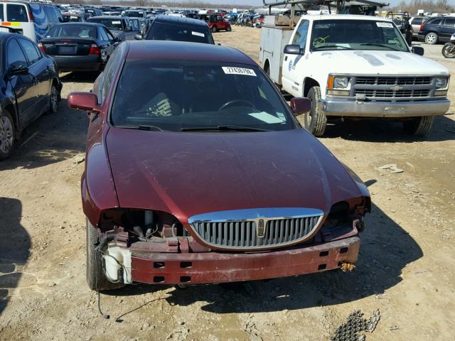 1LNHM87A63Y687684 - 2003 LINCOLN LS BURGUNDY photo 9