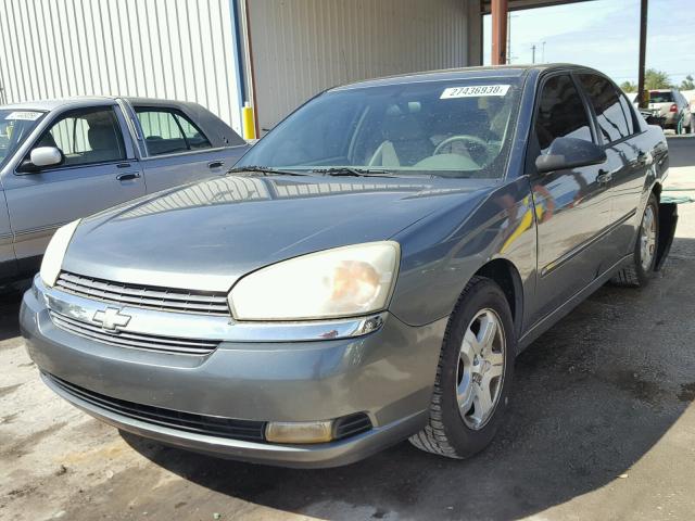 1G1ZU54875F183306 - 2005 CHEVROLET MALIBU LT BLUE photo 2