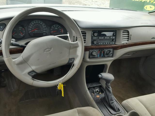 2G1WH52K249179421 - 2004 CHEVROLET IMPALA LS WHITE photo 9