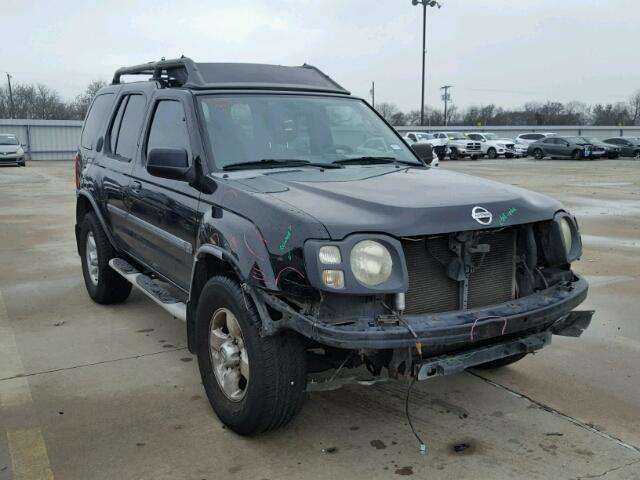 5N1ED28T04C665808 - 2004 NISSAN XTERRA XE BLACK photo 1