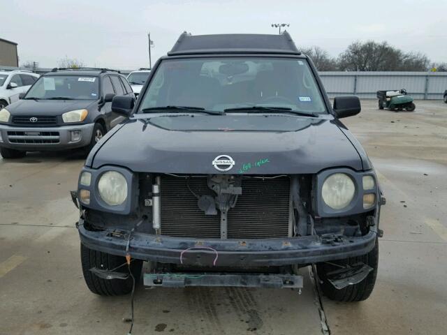 5N1ED28T04C665808 - 2004 NISSAN XTERRA XE BLACK photo 9