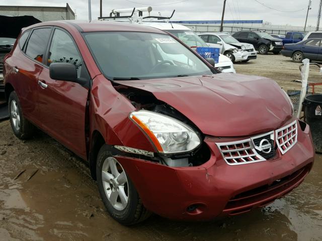 JN8AS5MV6AW141501 - 2010 NISSAN ROGUE S RED photo 1