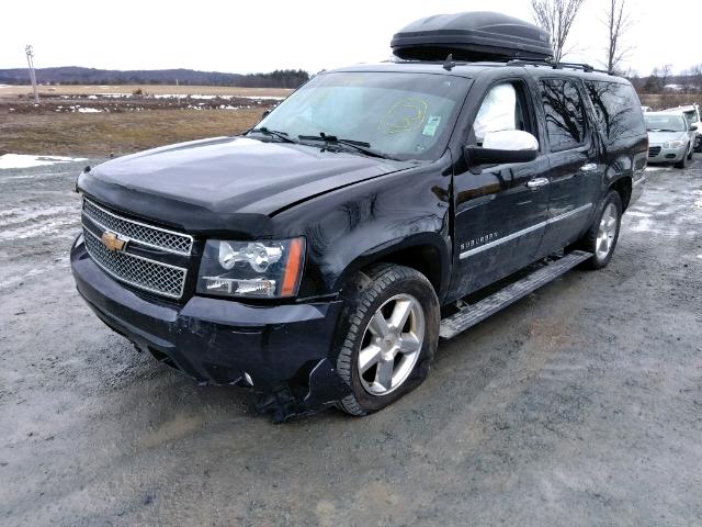 1GNUKKE37AR278036 - 2010 CHEVROLET SUBURBAN K BLACK photo 2