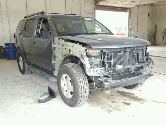 5N1AR18U17C612302 - 2007 NISSAN PATHFINDER BROWN photo 1