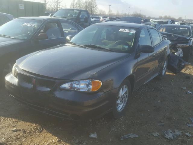 1G2NE52E15M199741 - 2005 PONTIAC GRAND AM S შავი ფოტო 2