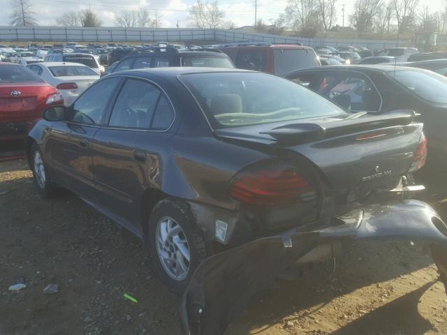1G2NE52E15M199741 - 2005 PONTIAC GRAND AM S შავი ფოტო 3