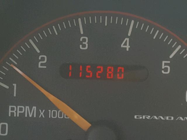 1G2NE52E15M199741 - 2005 PONTIAC GRAND AM S შავი ფოტო 8