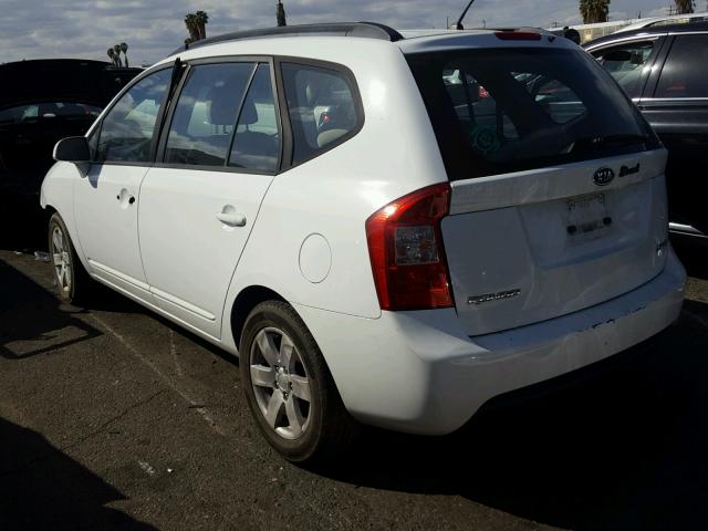 KNAFG526087149089 - 2008 KIA RONDO LX WHITE photo 3