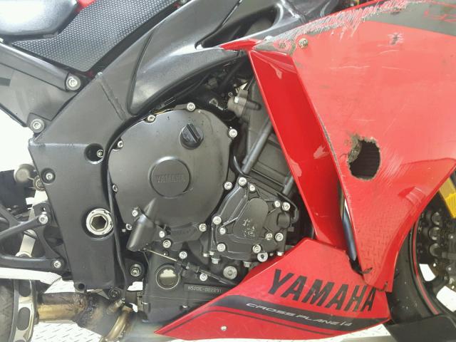 JYARN23E9EA017193 - 2014 YAMAHA YZFR1 RED photo 12