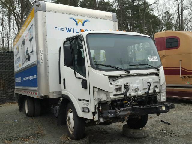 54DC4W1B9FS803807 - 2015 ISUZU NPR HD WHITE photo 1