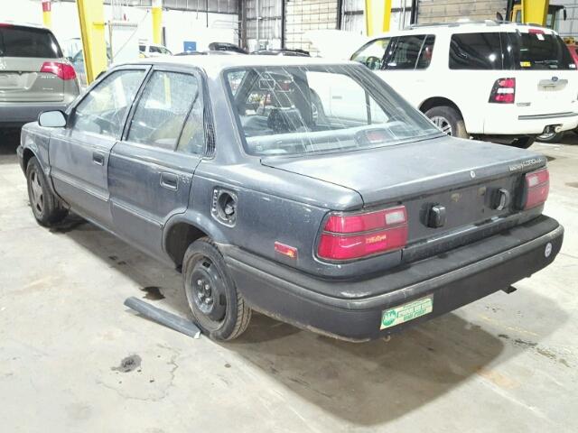 JT2AE91A3M3440003 - 1991 TOYOTA COROLLA CHARCOAL photo 3