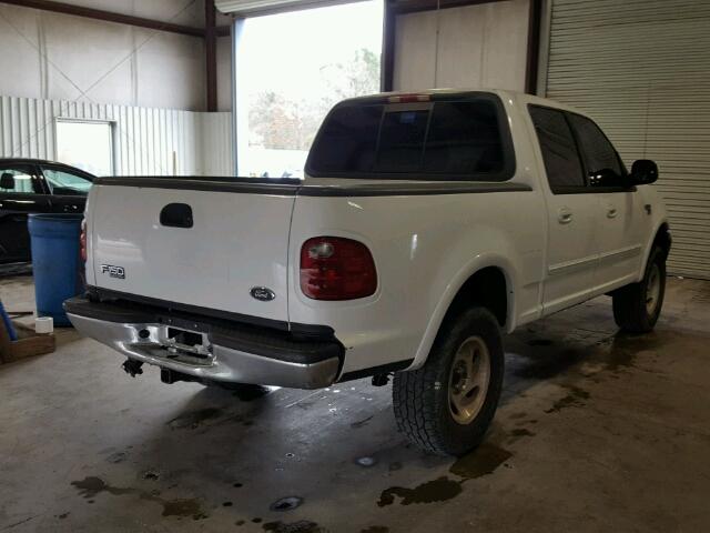 1FTRW08L11KC12299 - 2001 FORD F150 SUPER WHITE photo 4