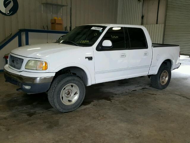 1FTRW08L11KC12299 - 2001 FORD F150 SUPER WHITE photo 9