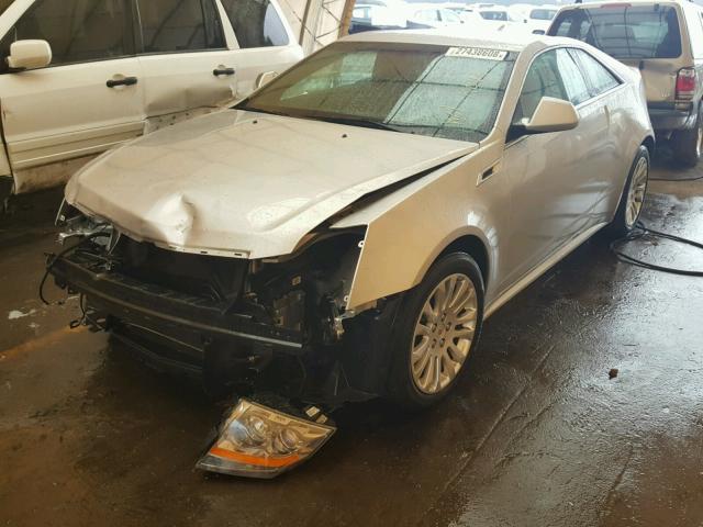 1G6DA1EDXB0122208 - 2011 CADILLAC CTS SILVER photo 2