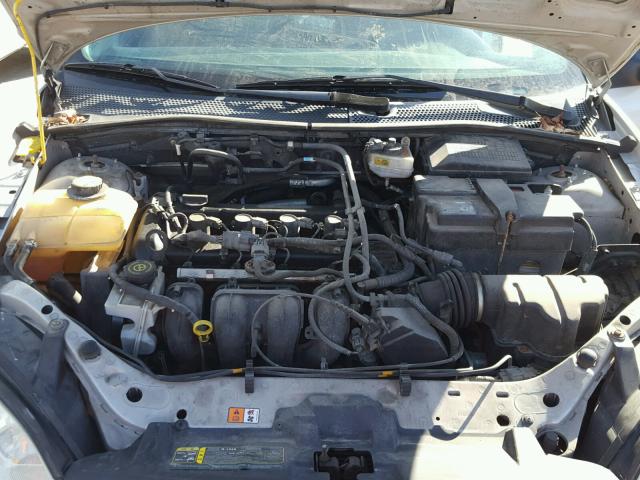 1FAFP34N07W109701 - 2007 FORD FOCUS ZX4 SILVER photo 7